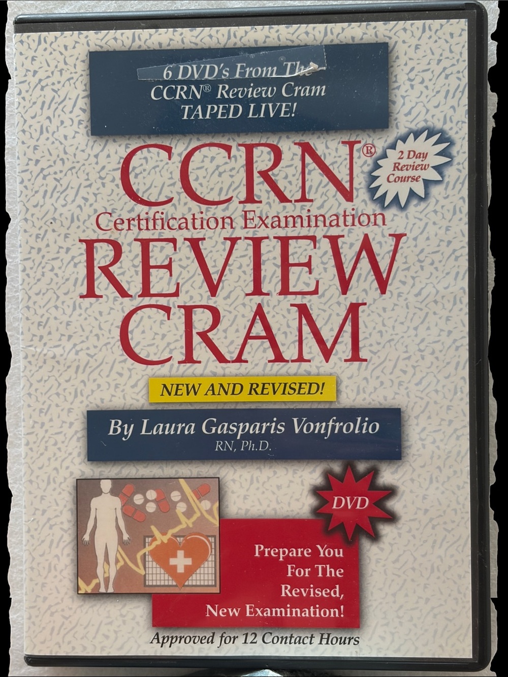CCRN Certification Exam Review Cram 6 DVD’s